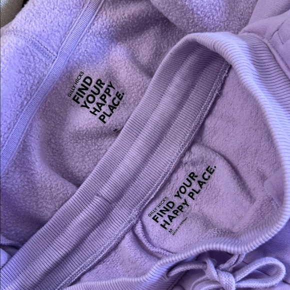 Lavender Hoodie and Pants Set Hollister M - Picture 8 of 9